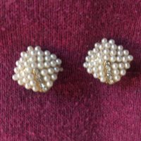 Колие и обици с перли, снимка 4 - Бижутерийни комплекти - 43829636
