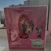 Детски Безжични Слушалки за момчета и момичета , Мини Маус , Мики Маус, снимка 4 - Безжични слушалки - 43800244