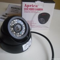 CCD IR Камера  Aprica 2500TVL, 3.6mm, за вътрешен и външен монтаж, снимка 2 - Аналогови камери - 40015435