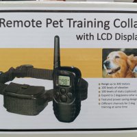 Електронен нашийник каишка телетакт за дресиране дресировка обучение на куче кучета до 300м., снимка 2 - За кучета - 37871121