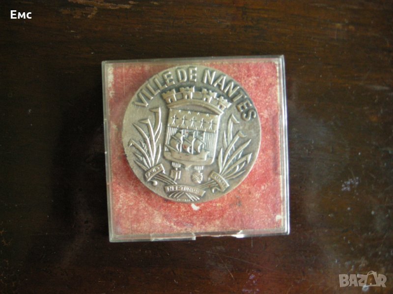 Плакет Ville de Nantes, снимка 1