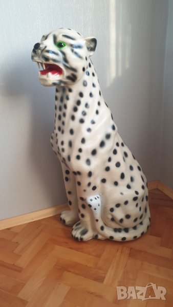 Голяма фигура от смола на леопард, снимка 1