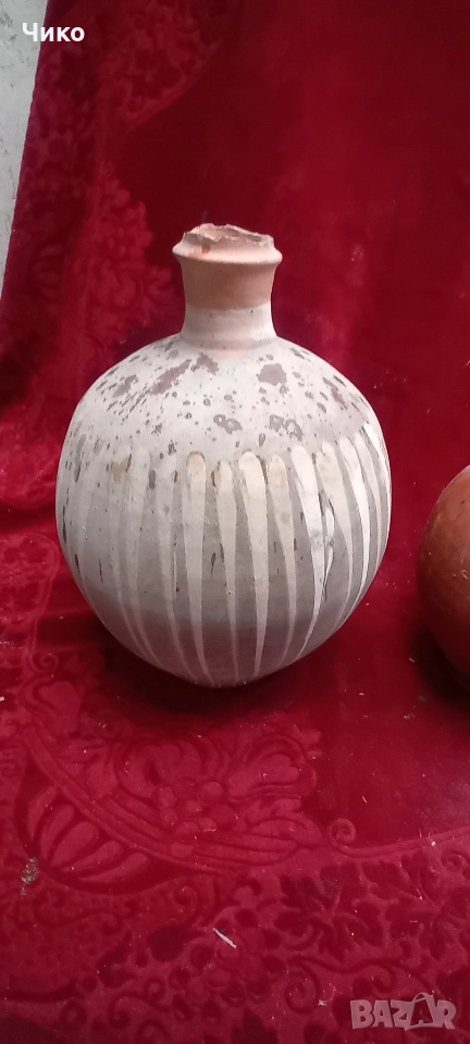  стара глинена стомна, снимка 1