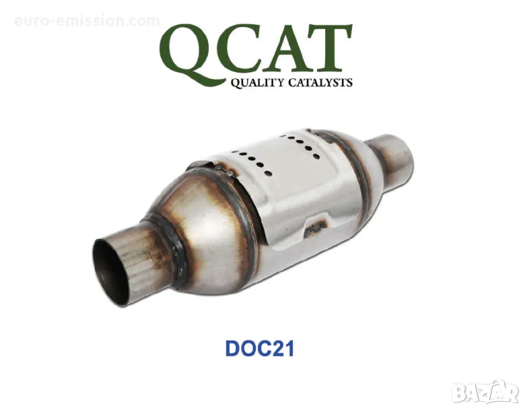 Дизелов оксидационен катализатор (DOC) DOC21 Кръгъл до 2,5L, снимка 1