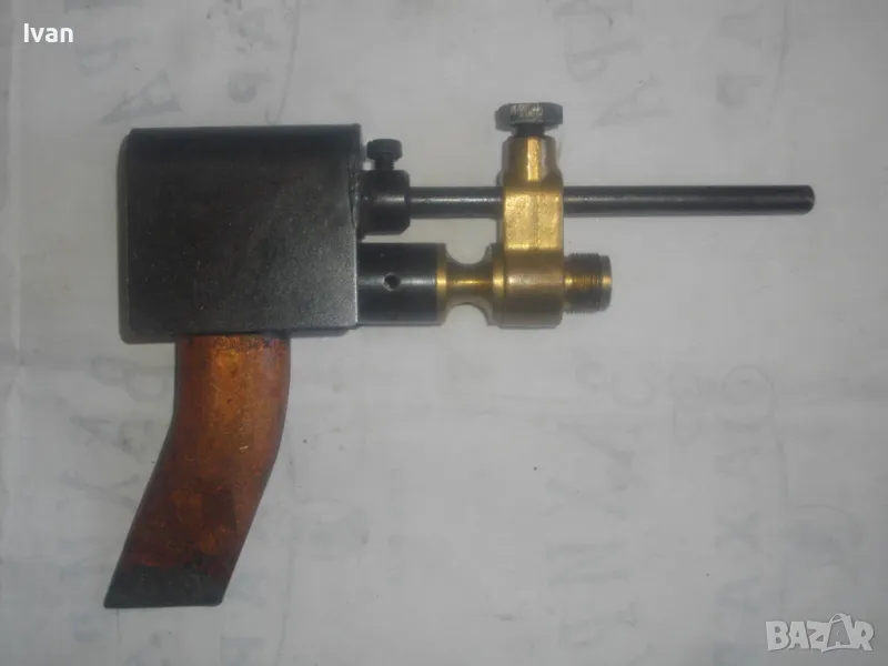 НОВА ПРИСТАВКА ГАЗОВ ПОЯЛНИК С ГОРЕЛКА Масивна Старо качество за газова горелка , снимка 1