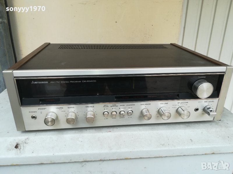 MITSUBISHI STEREO RECEIVER-SWEDEN 1711211936, снимка 1