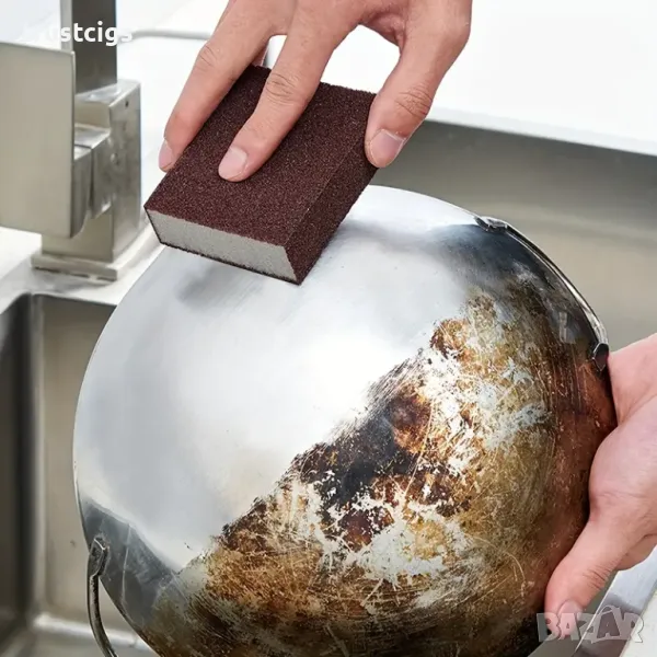 Многофункционална абразивна гъба за съдове, снимка 1