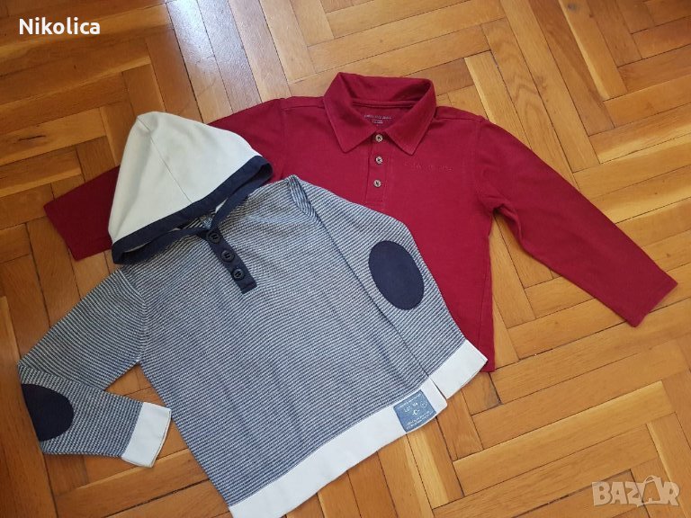 Детскa оригиналнa блузкa CALVIN KLEIN  за 5-6 г.момче, снимка 1