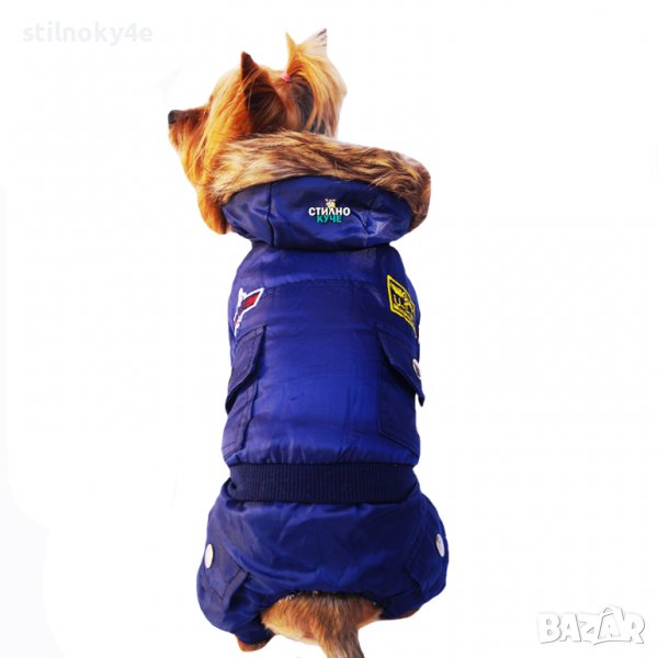 Кучешки шушляков гащеризон Кучешка дреха-гащеризон Дрехи за кучета Дреха за куче, снимка 1