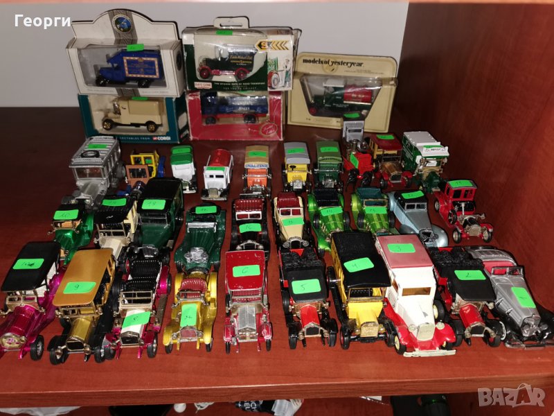Колекция от стари колички MATCHBOX, LLEDO, CORGI, RIO, снимка 1