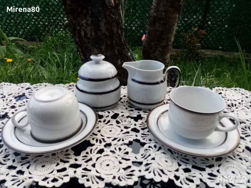 Баварско сервизче за чай за двама, снимка 1