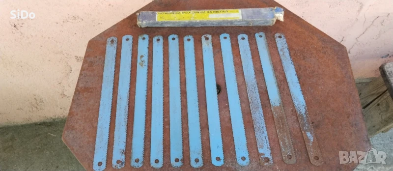 10 Ножовки машинни за метал+подарък още 1 бр.ножовка, снимка 1