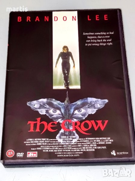 The Crow dvd Бг.суб, снимка 1