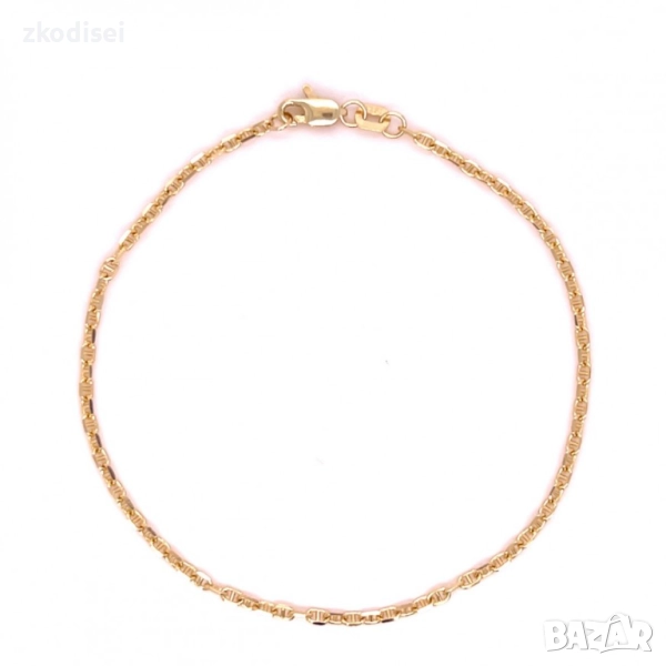 Златна дамска гривна 1,79гр. 18,5см. 14кр. проба:585 модел:33708-4, снимка 1