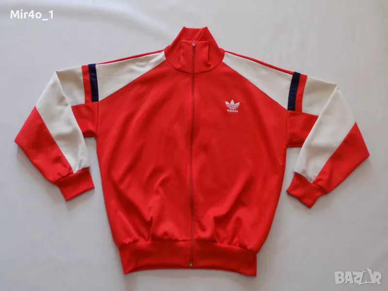 горнище adidas vintage retro адидас суитчър худи блуза фанела яке мъжко спорт оригинал D 7/US L(M), снимка 1