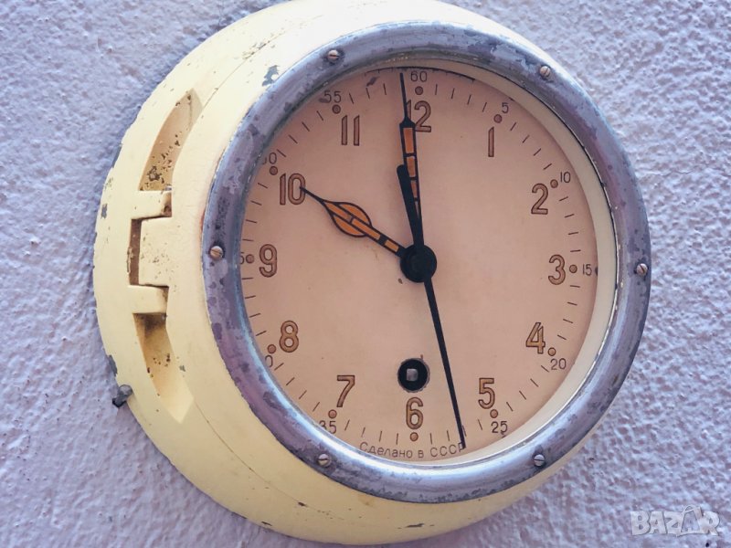 Корабен часовник военоморски сили СССР 1960г., снимка 1
