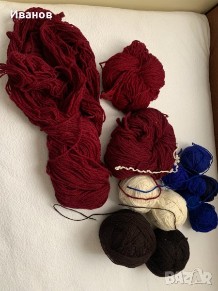 Продавам прежда от домашна вълна, снимка 1