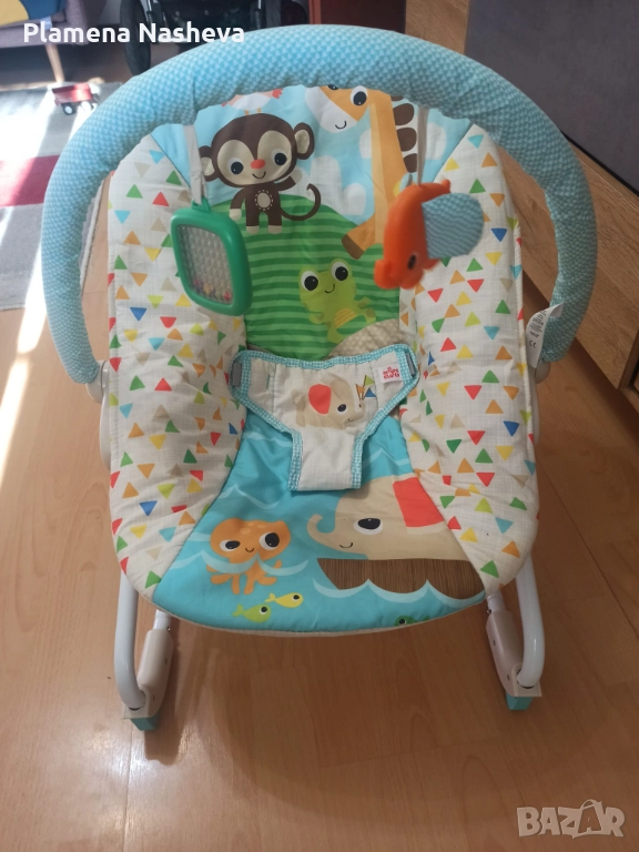 Шезлонг за бебе Bright Stars, снимка 1