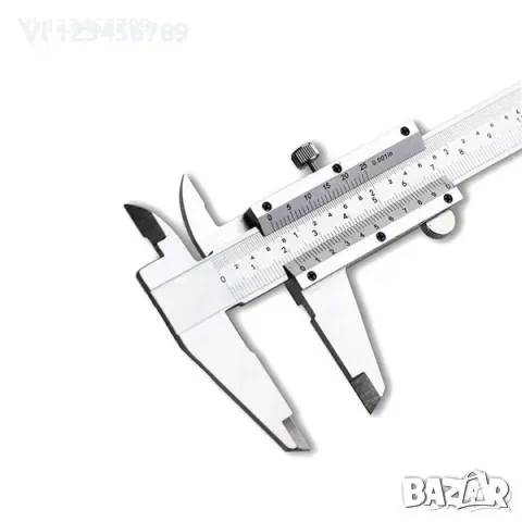 Класически стоманен шублер с нониус, 150 /0,01 mm,, снимка 1