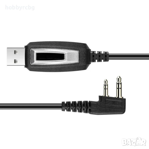 USB кабел за програмиране на радиостанции Baofeng UV-5R, 82, 888S, UV-S9PLUS, UV-13, 16, 17, 21 Pro , снимка 1
