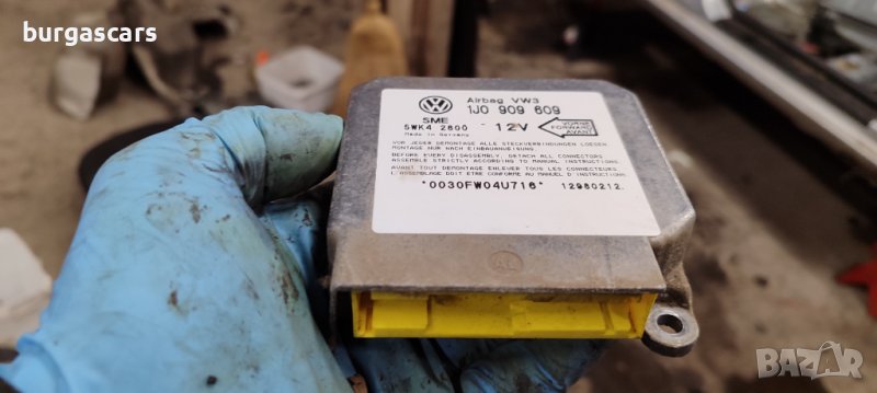 Централа Airbag 1J0 909 609 Vw Golf IV 1,8  - 50лв, снимка 1