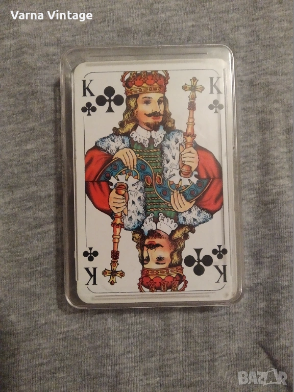 Колекционерски карти в оригинална пластмасова кутия. BERLINER SPIELKARTEN Германия., снимка 1