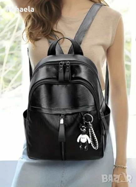 Стилна дамска раница от еко кожа- Елегантност и удобство в едно, снимка 1