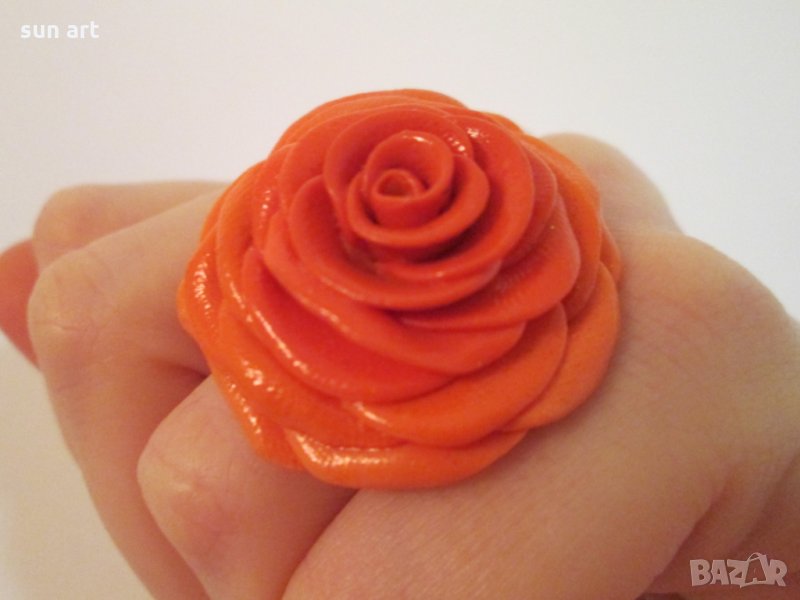 рози-арт пръстени , снимка 1