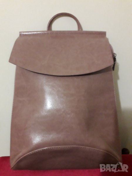 Стилна дамска чанта цвят "пепел от рози", снимка 1