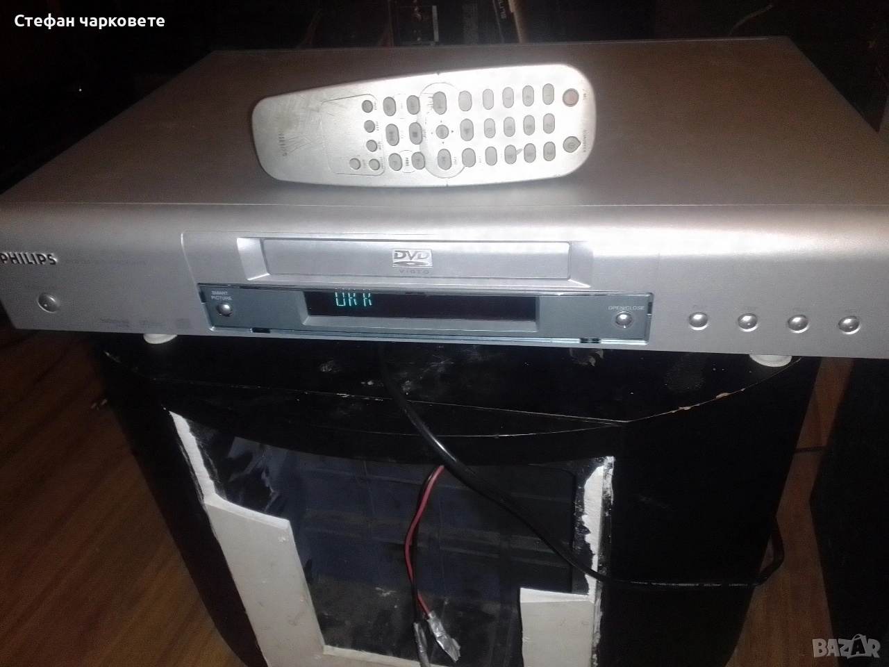 DVD player Phillips Model  DVD 723  със дистанционно , снимка 1
