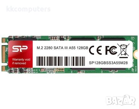 128GB SSD Silicon Power A55 - SP128GBSS3A55M28, снимка 1