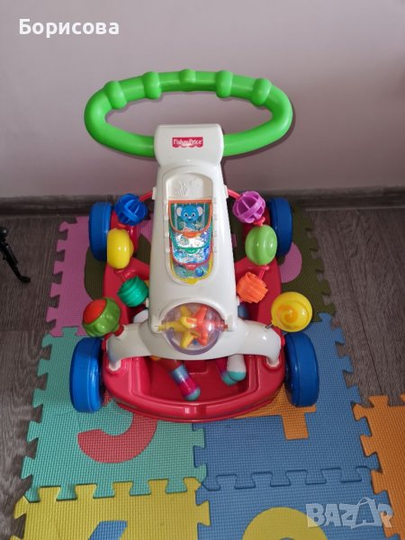 Fisher Price - Бебешка играчка за прохождане Brilliant Basics, снимка 1