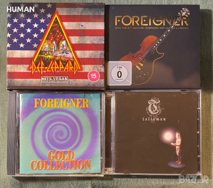 Foreigner - Def Leppard - Talisman , снимка 1