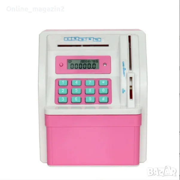 Сейф за деца тип „банкомат“  отваряне с парола , снимка 1
