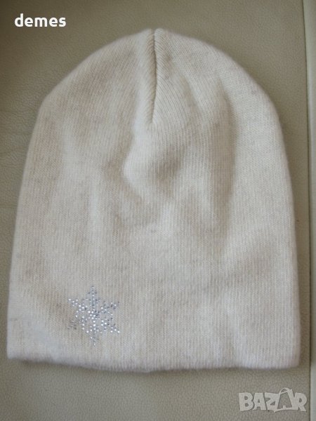 Прекрасна шапка с брокат, 100% органична вълна, Монголия, снимка 1