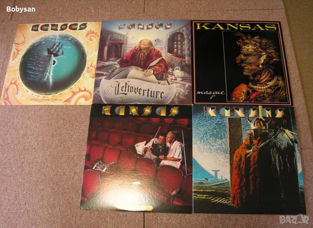 KANSAS, Japanese LP Set От 5 , снимка 1