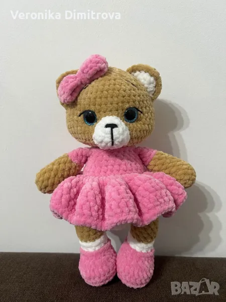 Плетени играчки-мечета, снимка 1