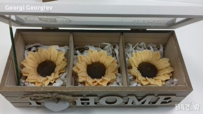 Цветя от глицерин.сапун, снимка 1