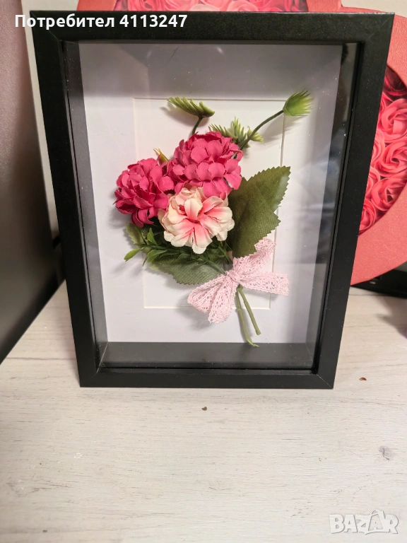 Картина с цветя, снимка 1