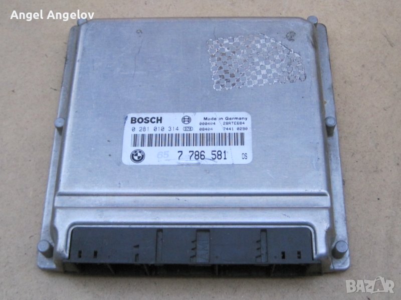 Компютър за двигател - ECU 0281010314 Bosch 7786581 BMW E39 530d 0281010314 / 776581 / 28RTE684 / 0 , снимка 1