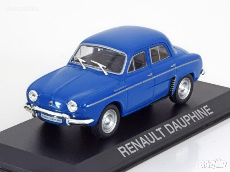 Метални Колички RENAULT DAUPHINE 1956 Мащаб 1:43  Автомобилен макет , снимка 1