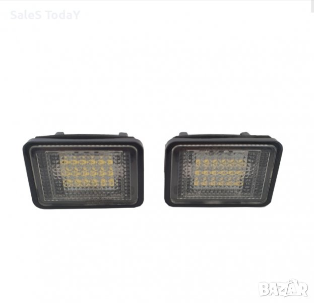 LED плафон, регистрационен номер, Mercedes BENZ GLK X204, снимка 1