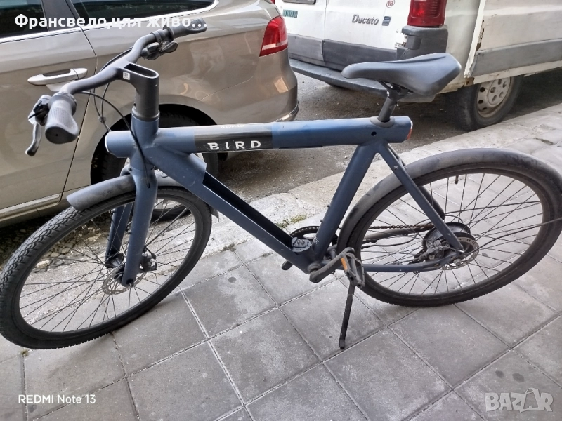 28 цола алуминиев електрически велосипед колело 36 волта за ремонт или части за контролер и батерия, снимка 1