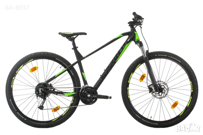 🔥🚴 APOLON 29 🔥 Черно 🖤 Зелено 💚 440mm 🚴‍♂️, снимка 1