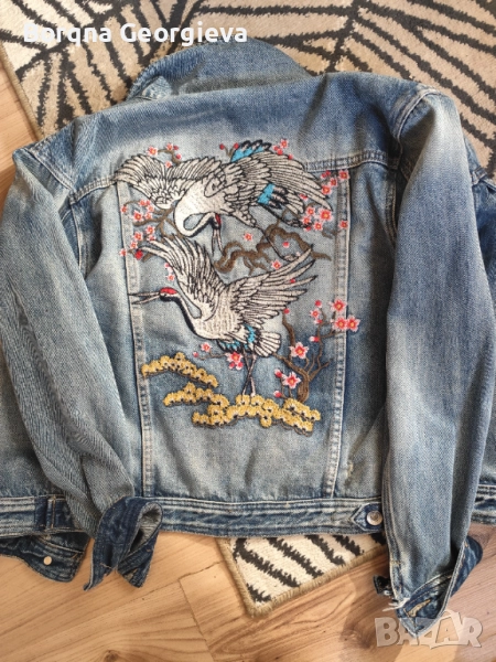 Късо дънково яке, снимка 1