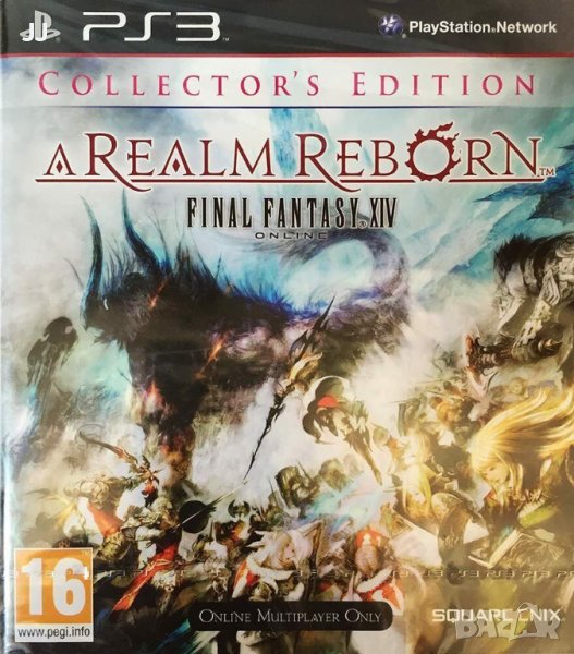 Final Fantasy XIV A Realm Reborn Collector's Edition Нова и запечатана игра за Ps3 Playstation 3 Пс3, снимка 1