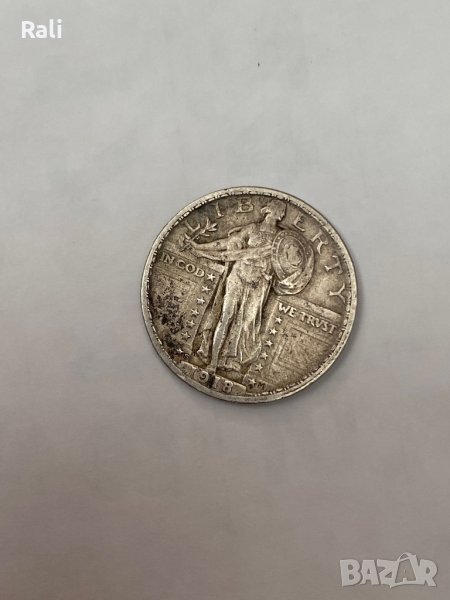 Американска монета 1918г, снимка 1