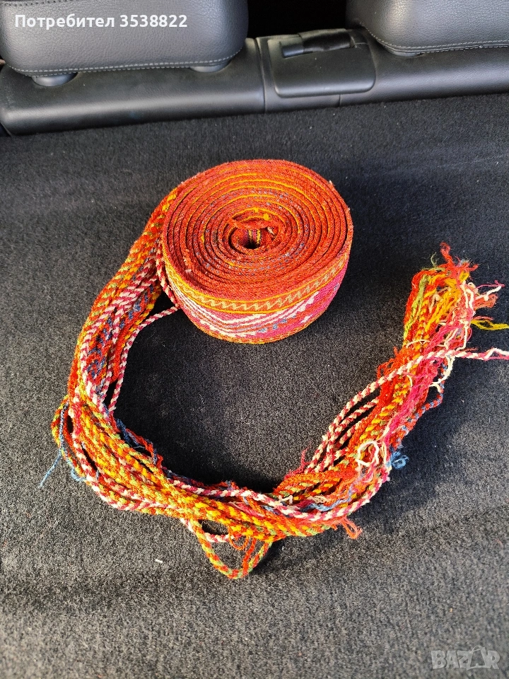 Автентичен стар колан за народна носия , снимка 1