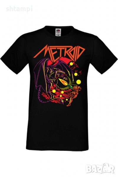 Мъжка тениска Nintendo Metroid 2,Игра,Гейм,Геймър,Подарък,Изненада,Повод,Празник,Събитие,Развлечение, снимка 1