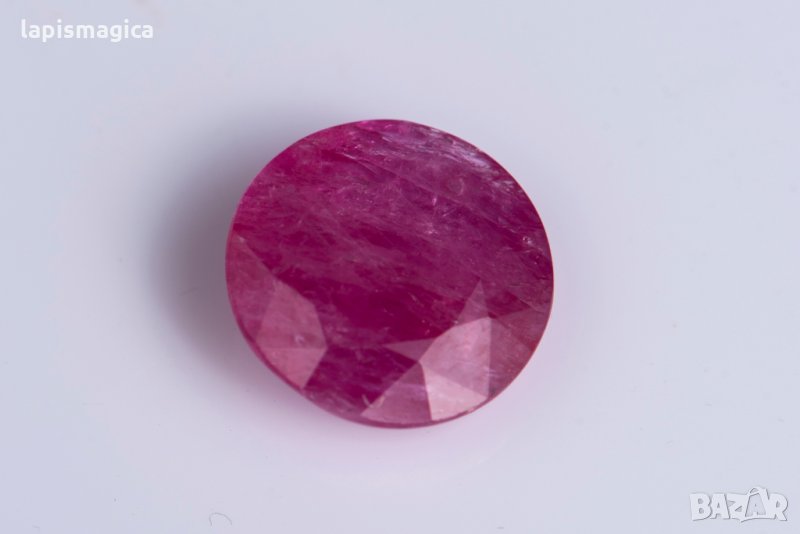 Рубин 8.6mm 2.4ct само нагряван, снимка 1